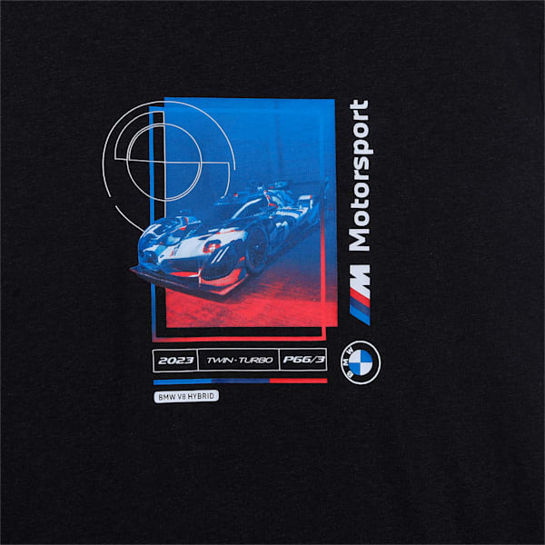 BMW M Motorsport Youth Car Graphic T-shirt, PUMA Black, extralarge-IND