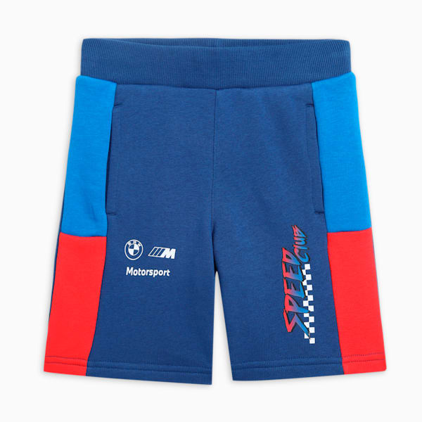 BMW M Motorsport Kids' Shorts, Pro Blue-M color, extralarge-IND