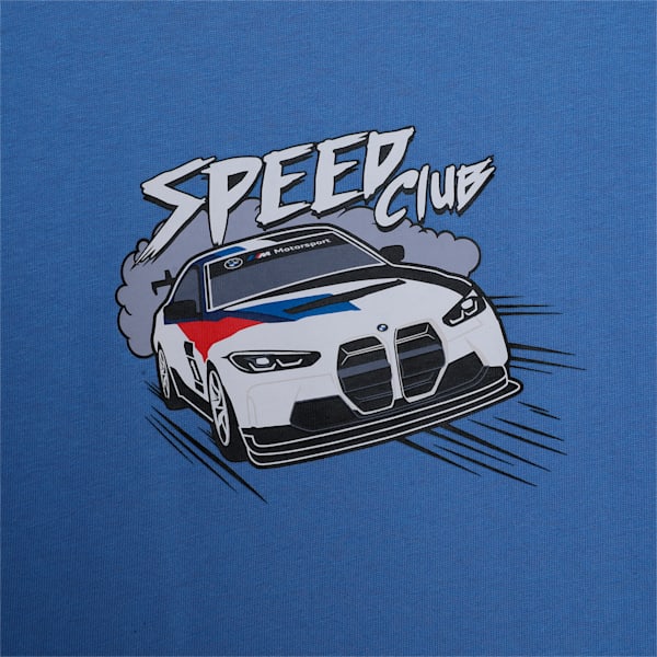 BMW M Motorsport Kids' T-shirt, Blue Skies, extralarge-IND