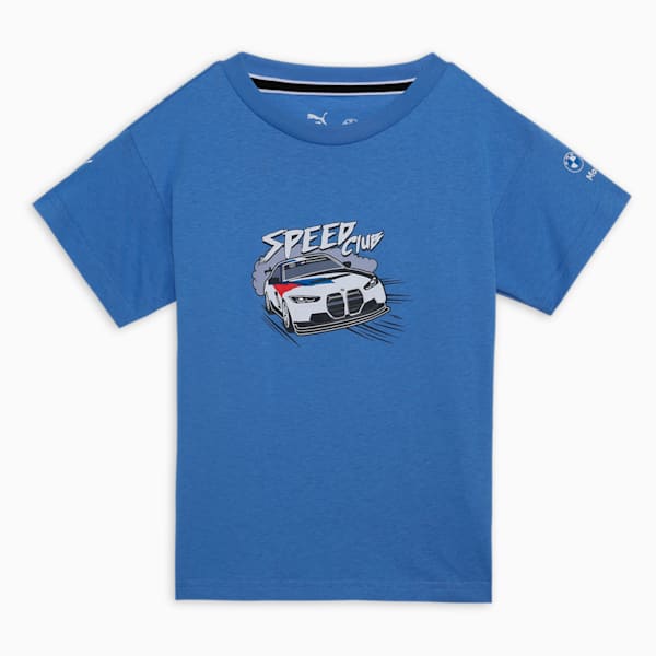 BMW M Motorsport Kids' T-shirt, Blue Skies, extralarge-IND