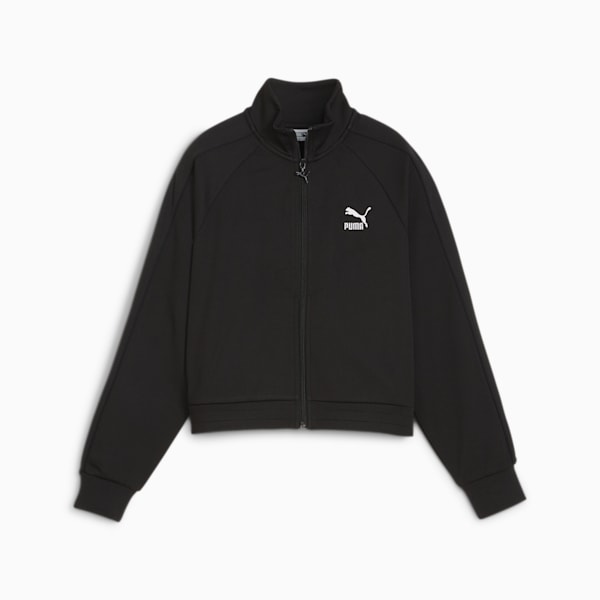 T7 Women's Track Jacket, PUMA Black, extralarge