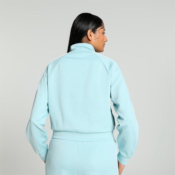 T7 Women's Track Jacket, Turquoise Surf, extralarge-IND