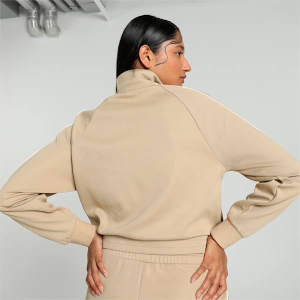 T7 Women's Track Jacket, Prairie Tan, extralarge-IND