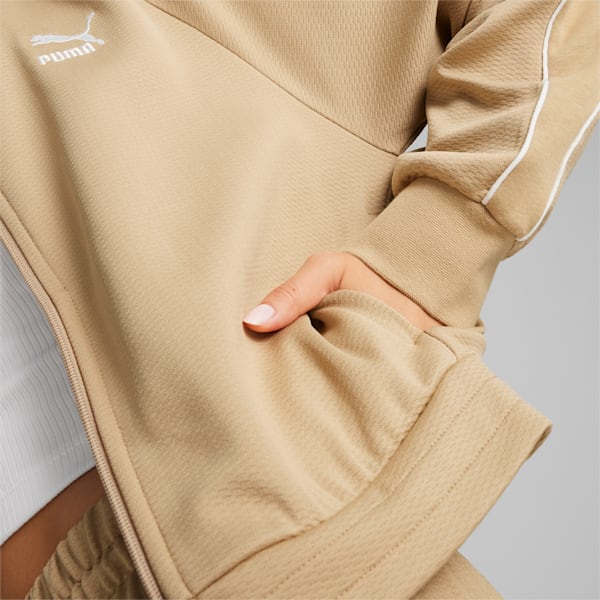 T7 Women's Track Jacket, Prairie Tan, extralarge