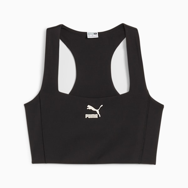 T7 Women's Crop Top, PUMA Black, extralarge