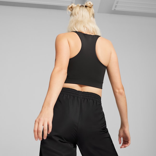 T7 Women's Crop Top, PUMA Black, extralarge