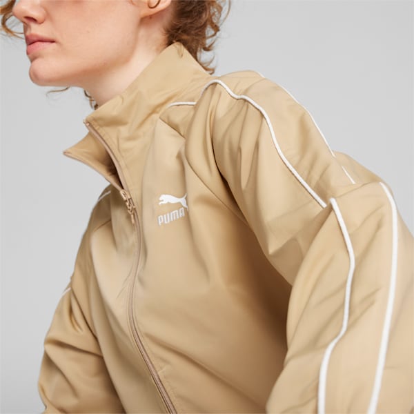 T7 Women's Track Jacket, Prairie Tan, extralarge-AUS