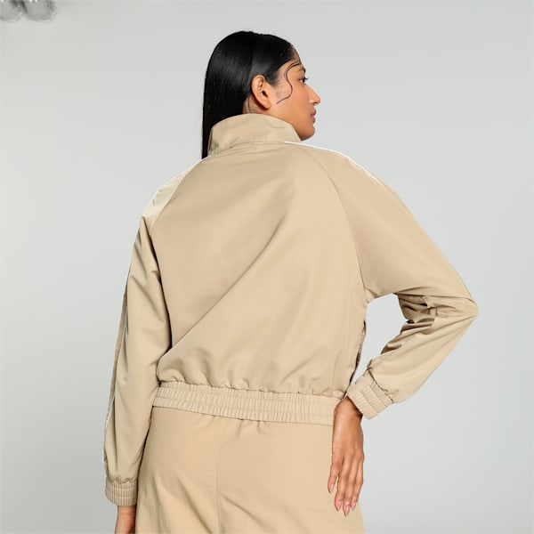 T7 Women's Track Jacket, Prairie Tan, extralarge-IND