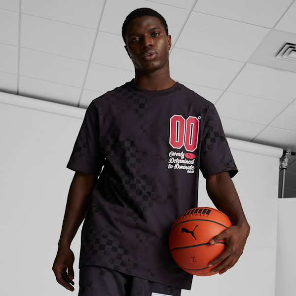 Playera de basquetbol Scoot's Special para hombre, PUMA Black, extralarge