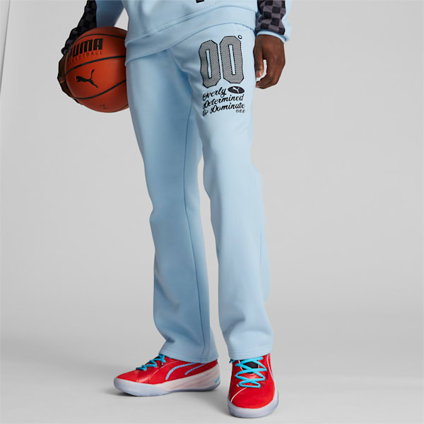 Pants deportivos de basquetbol Scoot's Special para hombre, BLUEFISH, extralarge