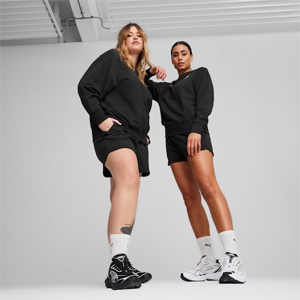 BETTER CLASSICS Relaxed Women's Crew, PUMA Black, extralarge