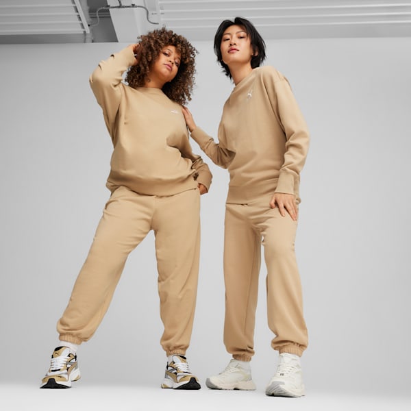 Khaki puma tracksuit womens best sale