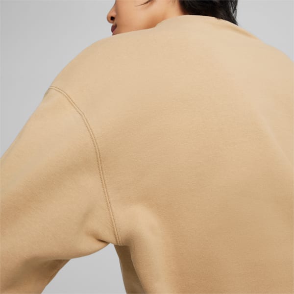 BETTER CLASSICS Relaxed Women's Crew, Prairie Tan, extralarge