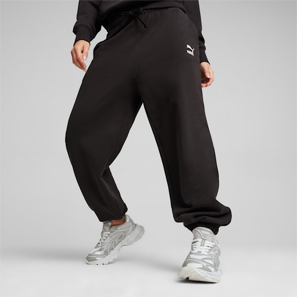 BETTER CLASSICS Women's Sweatpants, PUMA Black, extralarge