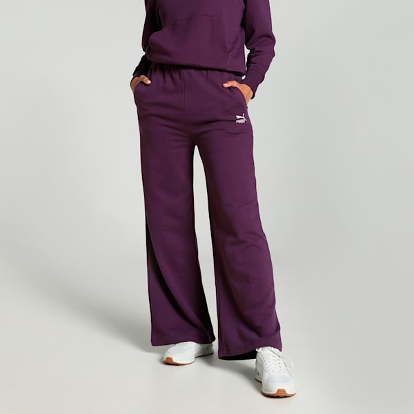 BETTER CLASSICS Women's Sweatpants, Midnight Plum, extralarge-IND