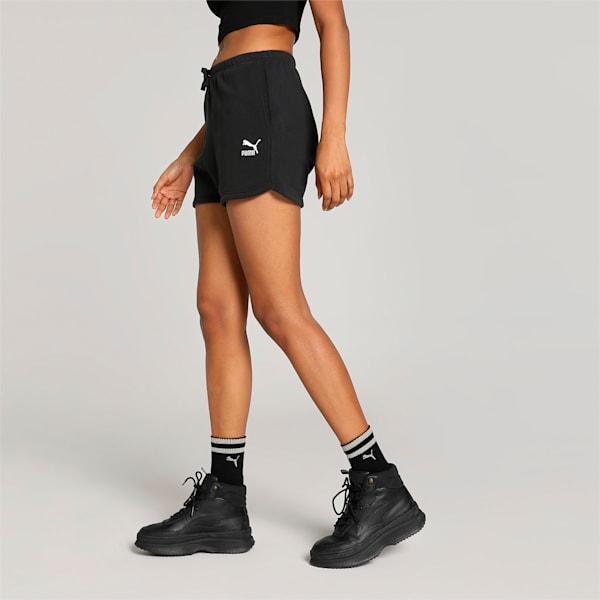 BETTER CLASSICS Women's Shorts, PUMA Black, extralarge-IND