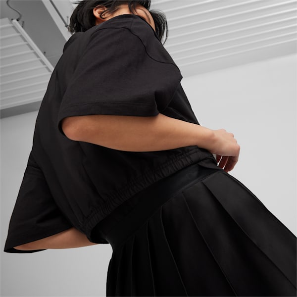 CLASSICS Women's Pleated Skirt, PUMA Black, extralarge-IDN