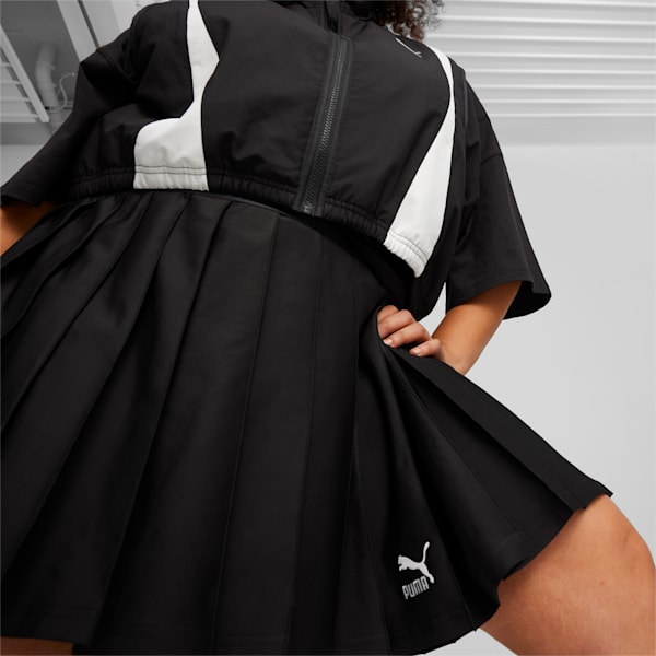 CLASSICS Women's Pleated Skirt, PUMA Black, extralarge-IDN