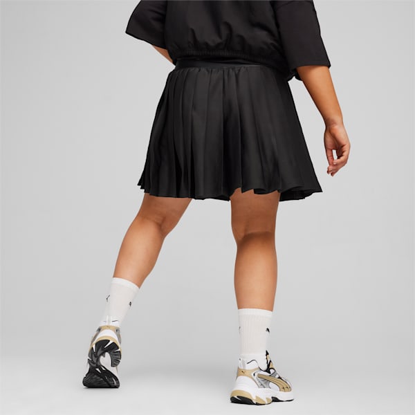 CLASSICS Women's Pleated Skirt, Cheap Urlfreeze Jordan Outlet Black, extralarge