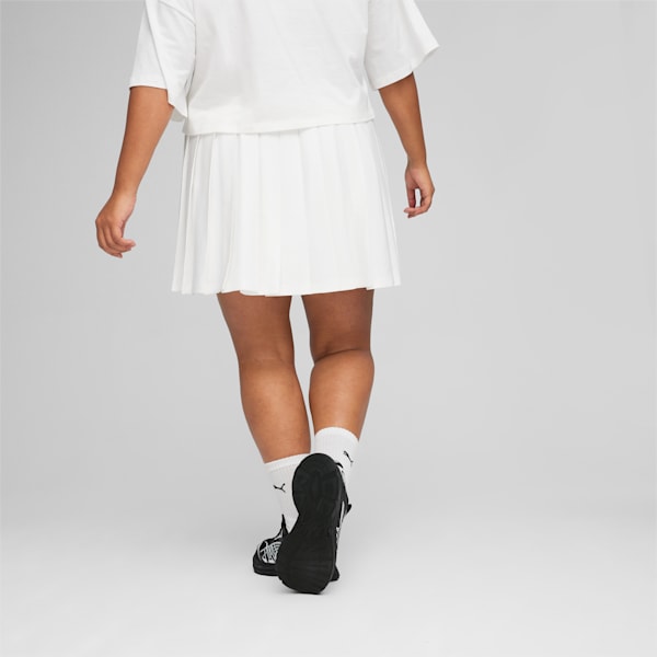 Jupe plissée CLASSICS Femme, PUMA White, extralarge