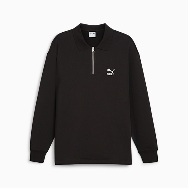 BETTER CLASSICS Polo Crew Unisex Sweatshirt, PUMA Black, extralarge-IND