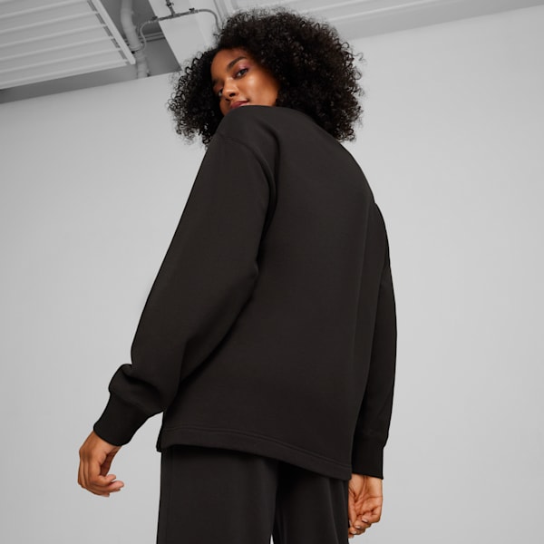 BETTER CLASSICS Polo Crew Unisex Sweatshirt, PUMA Black, extralarge-IND