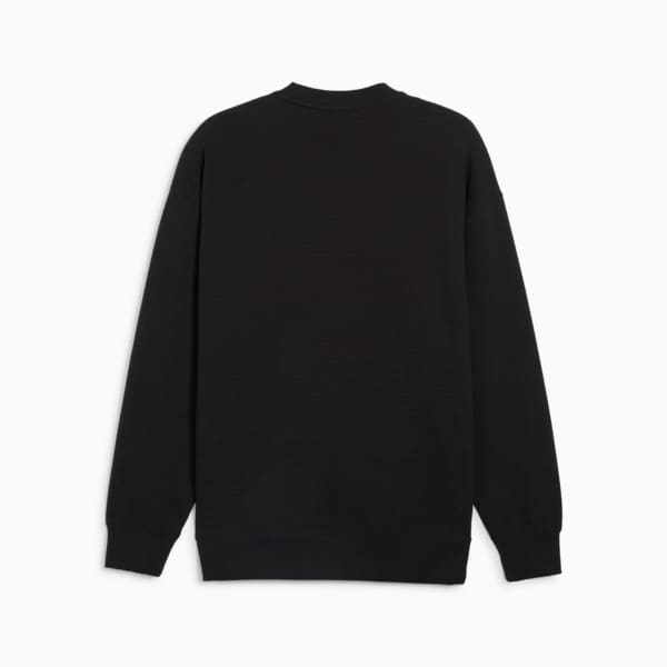 CLASSICS Men's Waffle Sweatshirt, PUMA Black, extralarge