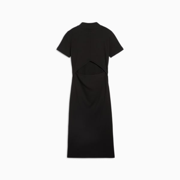 CLASSICS Women's Ribbed Dress, PUMA Black, extralarge-AUS
