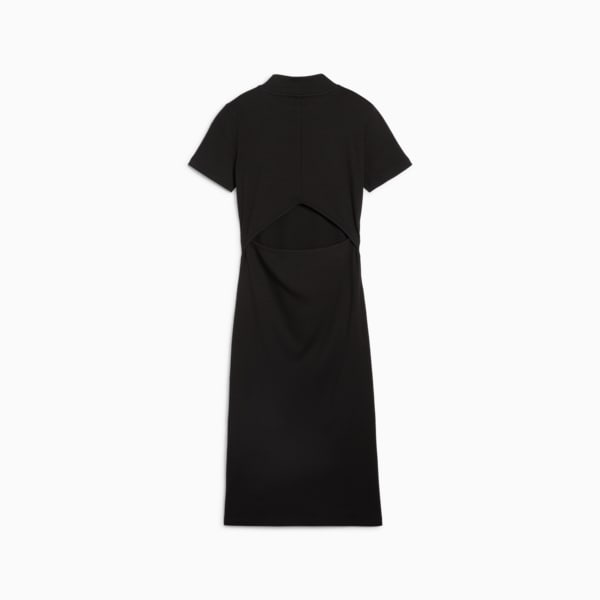 Vestido en rib para mujer CLASSICS, PUMA Black, extralarge