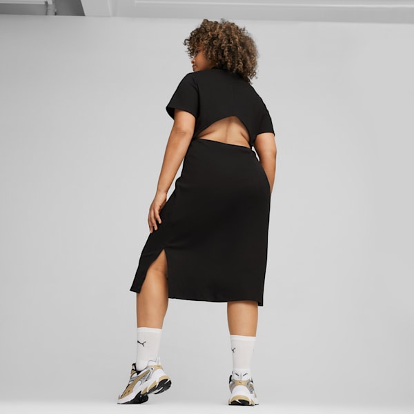 Puma Classics ribbed legging shorts in black, ASOS