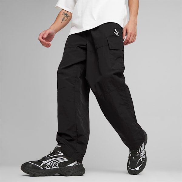 CLASSICS Men's Cargo Pants, PUMA Black, extralarge-AUS