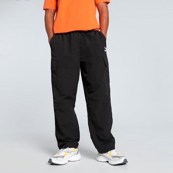 CLASSICS Men's Cargo Pants, PUMA Black, extralarge-IND