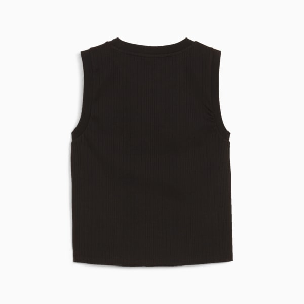 CLASSICS Ribbed Relaxed Women's Tank, PUMA Black, extralarge