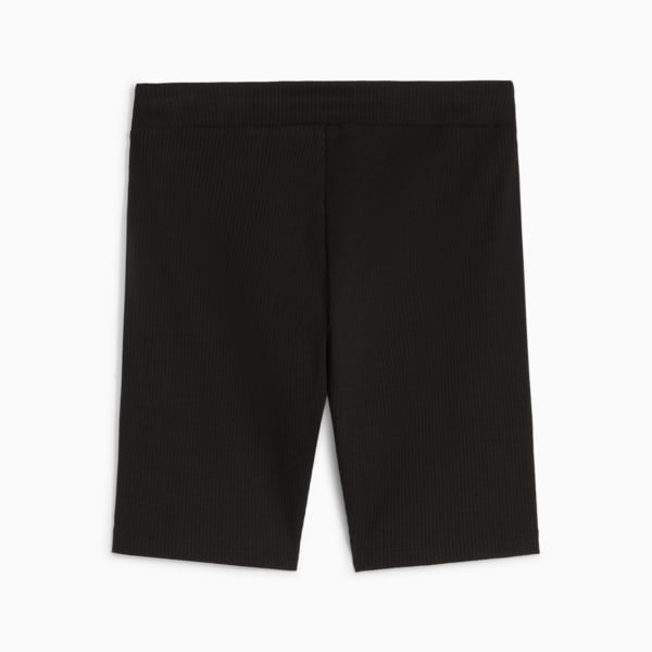 CLASSICS Women's Ribbed Short Tights, PUMA Black, extralarge-IND