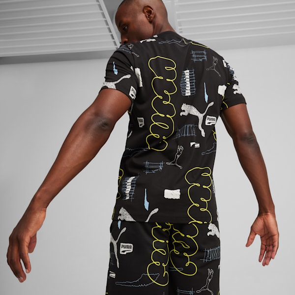 BRAND LOVE All Over Print Men s Tee PUMA
