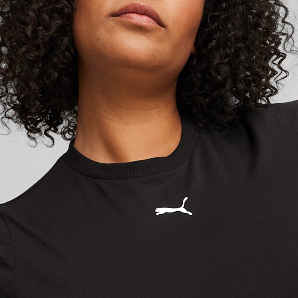 DARE TO Women's Baby Tee, PUMA Black, extralarge