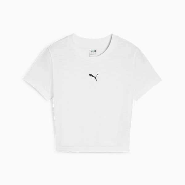 DARE TO Women's Baby Tee, PUMA White, extralarge