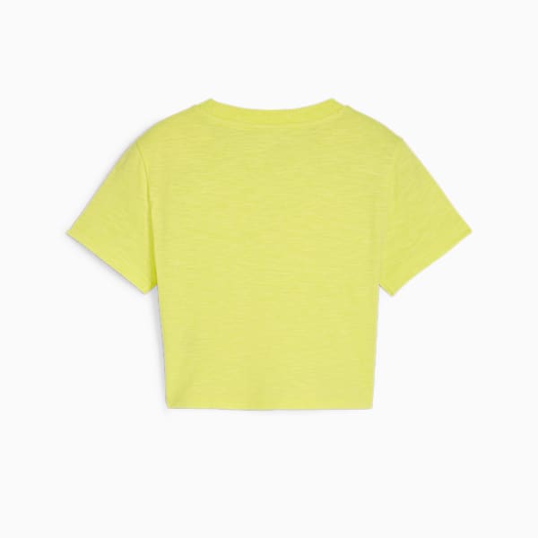 DARE TO Women's Baby T-shirt, Lime Sheen, extralarge-IND