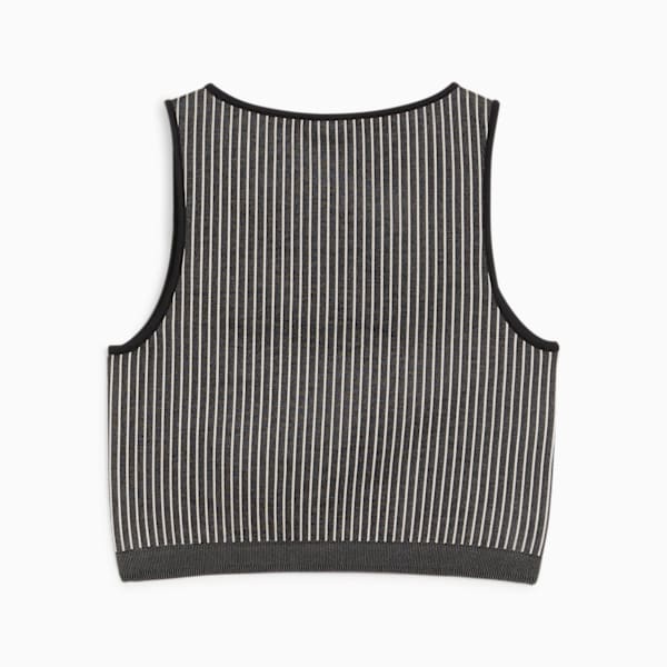 Spring Seamless Tank Top - Black, Women's Vests