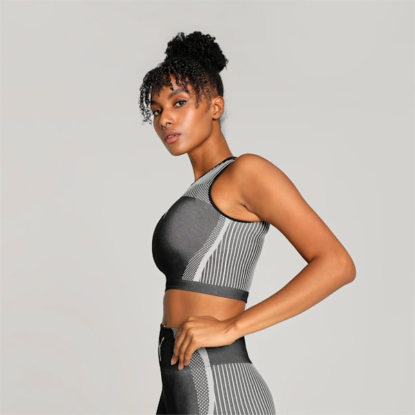 DARE TO Women's Crop Top, PUMA Black, extralarge-IND