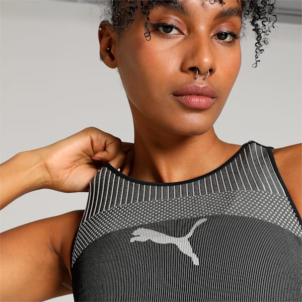 DARE TO Women's Crop Top, PUMA Black, extralarge-IND