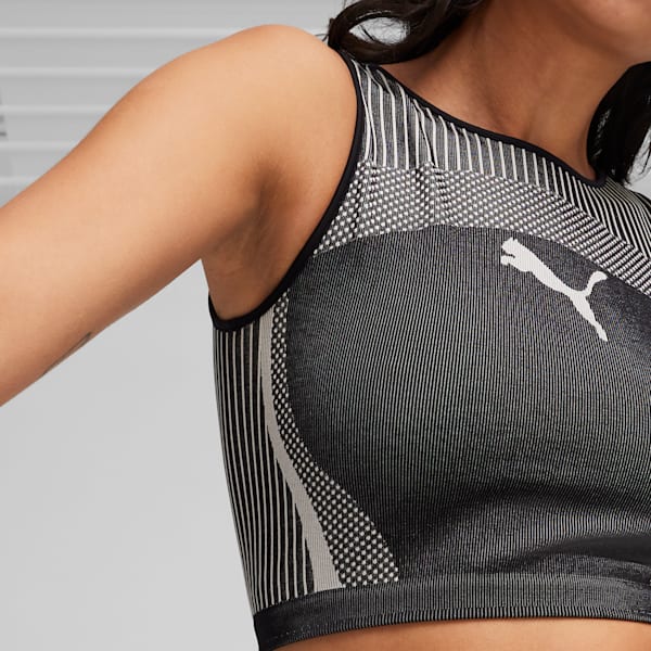 DARE TO Women's Crop Top, PUMA Black, extralarge-IND