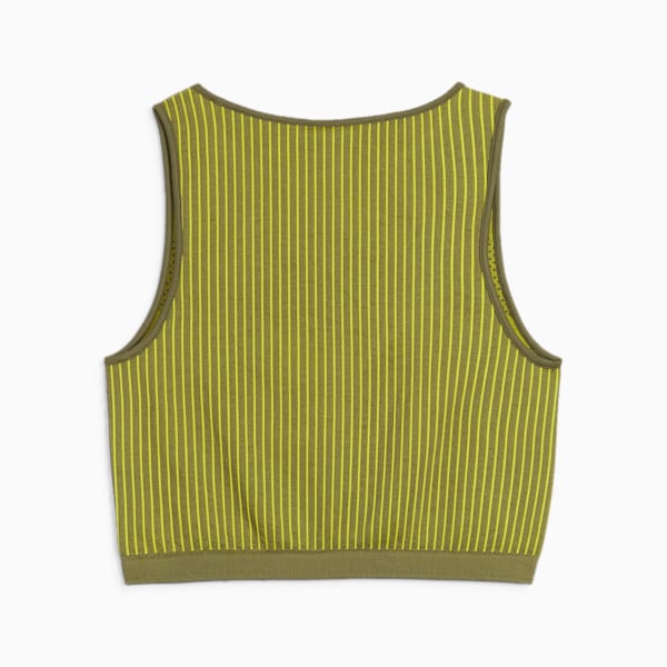 Crop top para mujer DARE TO, Olive Green, extralarge