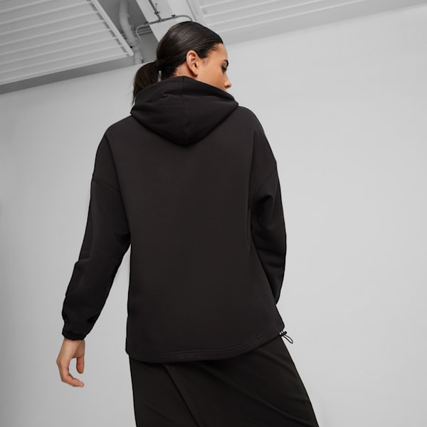 DARE TO Women's Oversized Hoodie, PUMA Black, extralarge