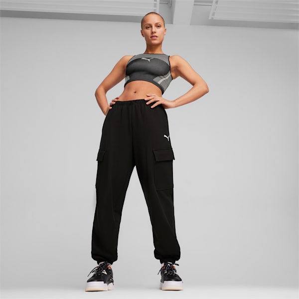 DARE TO Women's Relaxed Fit Sweatpants, PUMA Black, extralarge-AUS