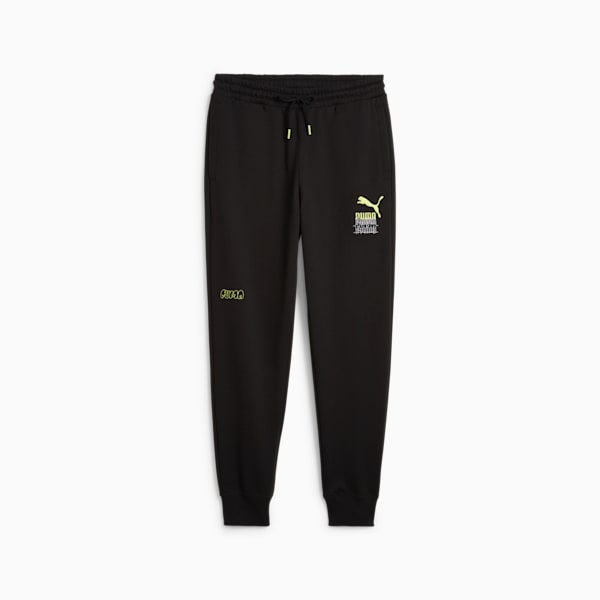 BRAND LOVE Men's Sweat Pants, PUMA Black, extralarge