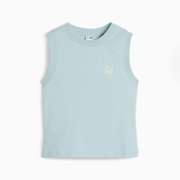 Camiseta sin mangas ajuste estrecho INFUSE, Turquoise Surf, extralarge