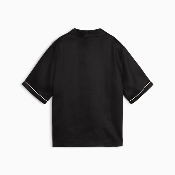 INFUSE Women's Woven Shirt, PUMA Black, extralarge-IND