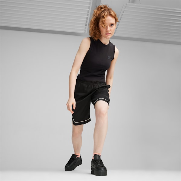 INFUSE Women's Woven Shorts, Cheap Urlfreeze Jordan Outlet Black, extralarge