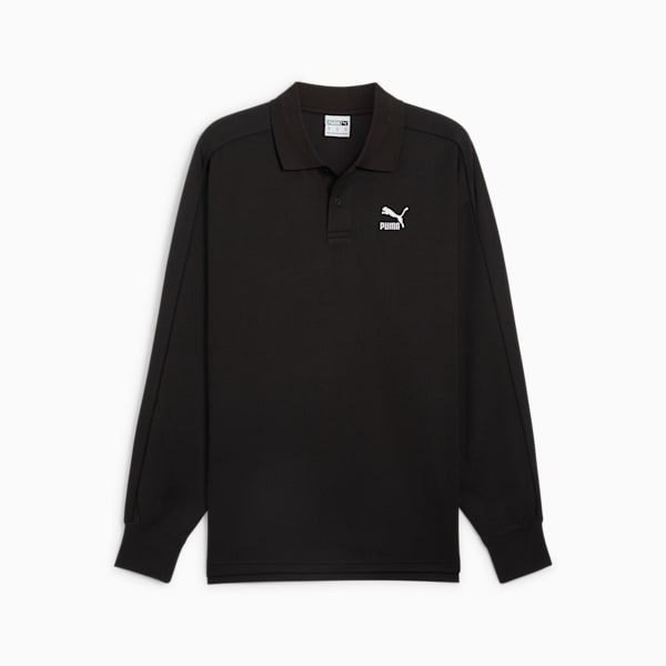 Puma black polo t shirt 2025